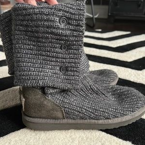UGG sweater boots size 8